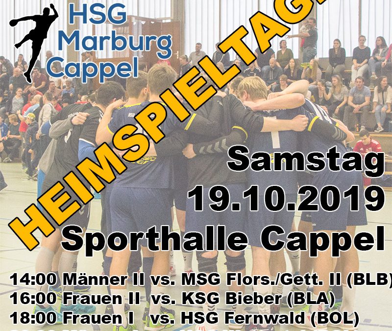 Heimspieltag am 19.10.2019